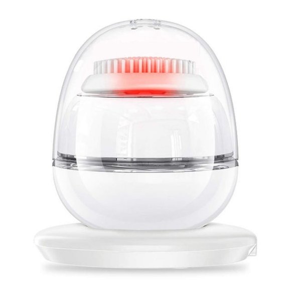 Electric Rechargeable Sonic Scrubber Silicone Facial Cleansing Brush For Face - Picture 13 of 14